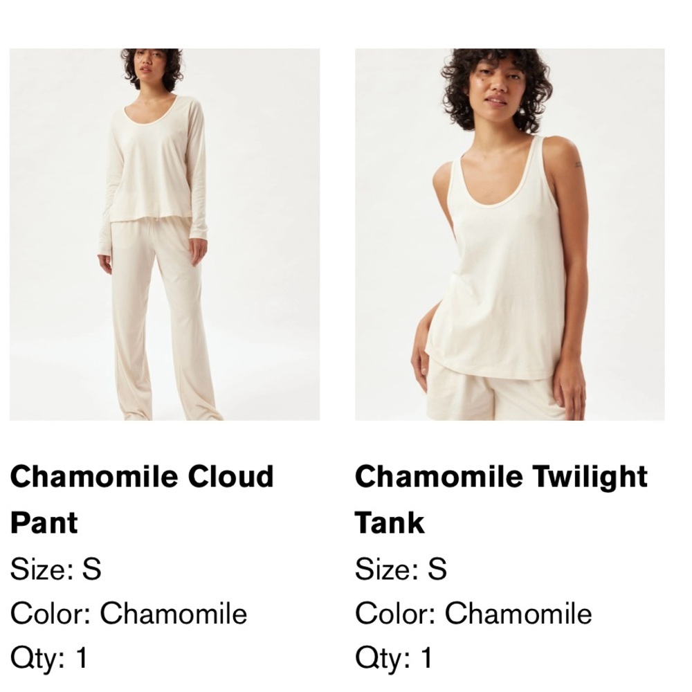 Girlfriend Collective Pajama Set